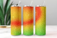 Christmas Ombre Glitter Tumbler Design PNG 114 Product Image 1