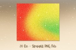 Christmas Ombre Glitter Tumbler Design PNG 115 Product Image 2