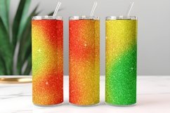 Christmas Ombre Glitter Tumbler Design PNG 118 Product Image 1