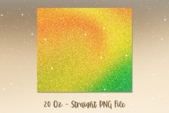 Christmas Ombre Glitter Tumbler Design PNG 123 Product Image 2