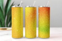 Christmas Ombre Glitter Tumbler Design PNG 125 Product Image 1