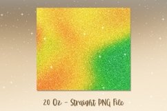 Christmas Ombre Glitter Tumbler Design PNG 128 Product Image 2