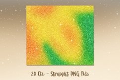 Christmas Ombre Glitter Tumbler Design PNG 129 Product Image 2