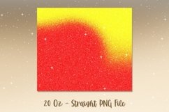 Christmas Ombre Glitter Tumbler Design PNG 133 Product Image 2