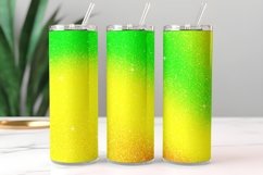 Christmas Ombre Glitter Tumbler Design PNG 142 Product Image 1