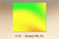 Christmas Ombre Glitter Tumbler Design PNG 142 Product Image 2