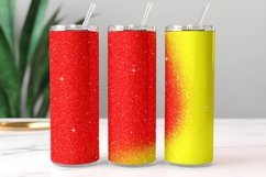Christmas Ombre Glitter Tumbler Design PNG 151 Product Image 1