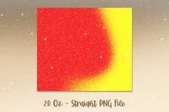 Christmas Ombre Glitter Tumbler Design PNG 151 Product Image 2
