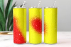Christmas Ombre Glitter Tumbler Design PNG 159 Product Image 1
