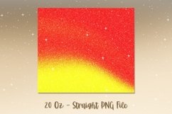 Christmas Ombre Glitter Tumbler Design PNG 162 Product Image 2