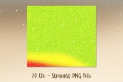 Christmas Ombre Glitter Tumbler Design PNG 172 Product Image 2