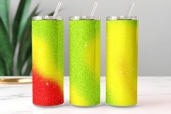 Christmas Ombre Glitter Tumbler Design PNG 179 Product Image 1