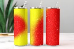 Christmas Ombre Glitter Tumbler Design PNG 188 Product Image 1
