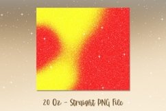 Christmas Ombre Glitter Tumbler Design PNG 188 Product Image 2