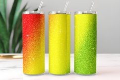Christmas Ombre Glitter Tumbler Design PNG 18 Product Image 1