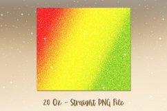 Christmas Ombre Glitter Tumbler Design PNG 18 Product Image 2