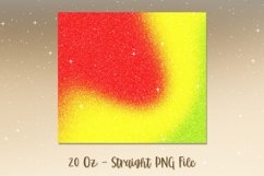 Christmas Ombre Glitter Tumbler Design PNG 191 Product Image 2
