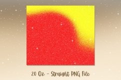 Christmas Ombre Glitter Tumbler Design PNG 23 Product Image 2