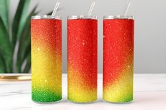 Christmas Ombre Glitter Tumbler Design PNG 31 Product Image 1