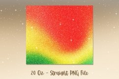 Christmas Ombre Glitter Tumbler Design PNG 31 Product Image 2