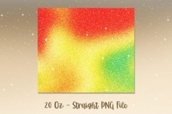 Christmas Ombre Glitter Tumbler Design PNG 38 Product Image 2
