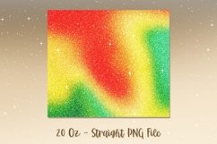 Christmas Ombre Glitter Tumbler Design PNG 39 Product Image 2