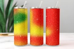 Christmas Ombre Glitter Tumbler Design PNG 50 Product Image 1