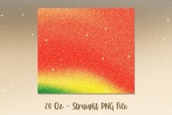 Christmas Ombre Glitter Tumbler Design PNG 42 Product Image 2