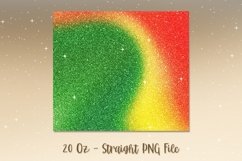 Christmas Ombre Glitter Tumbler Design PNG 43 Product Image 2