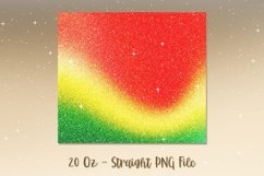 Christmas Ombre Glitter Tumbler Design PNG 51 Product Image 2