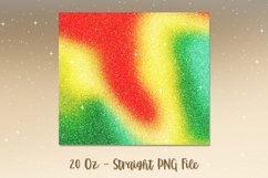 Christmas Ombre Glitter Tumbler Design PNG 59 Product Image 2