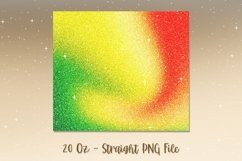 Christmas Ombre Glitter Tumbler Design PNG 61 Product Image 2