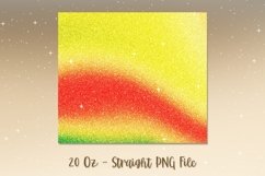 Christmas Ombre Glitter Tumbler Design PNG 62 Product Image 2