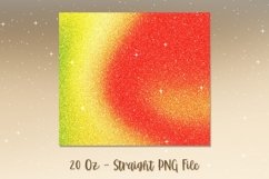 Christmas Ombre Glitter Tumbler Design PNG 65 Product Image 2