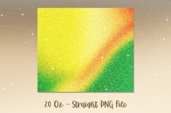 Christmas Ombre Glitter Tumbler Design PNG 66 Product Image 2