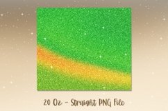 Christmas Ombre Glitter Tumbler Design PNG 77 Product Image 2