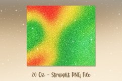 Christmas Ombre Glitter Tumbler Design PNG 78 Product Image 2