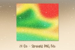Christmas Ombre Glitter Tumbler Design PNG 90 Product Image 2