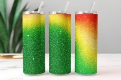 Christmas Ombre Glitter Tumbler Design PNG 83 Product Image 1