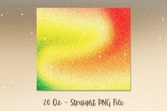Christmas Ombre Glitter Tumbler Design PNG 84 Product Image 2