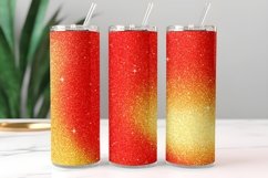 Christmas Ombre Glitter Tumbler Design PNG 85 Product Image 1