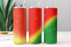 Christmas Ombre Glitter Tumbler Design PNG 86 Product Image 1