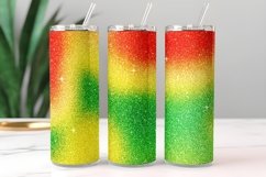 Christmas Ombre Glitter Tumbler Design PNG 88 Product Image 1