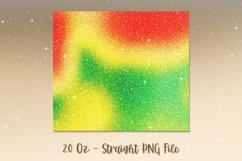 Christmas Ombre Glitter Tumbler Design PNG 88 Product Image 2
