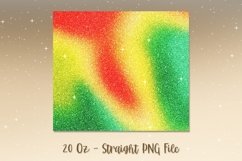 Christmas Ombre Glitter Tumbler Design PNG 89 Product Image 2