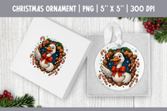 3D Christmas Ornament Bundle| Festive Holiday Sublimation Product Image 4