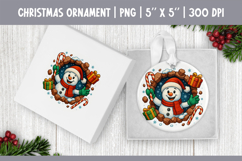 3D Christmas Ornament Bundle| Festive Holiday Sublimation Product Image 3