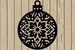 113 Christmas Elements Silhouette Stencil Mega Bundle SVG Product Image 28