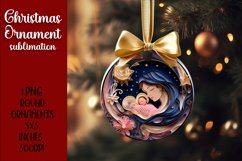 Christmas Ornament | Bible Christmas scene Product Image 1