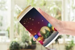 Christmas Ornament Bokeh Glass Can Wraps Product Image 2